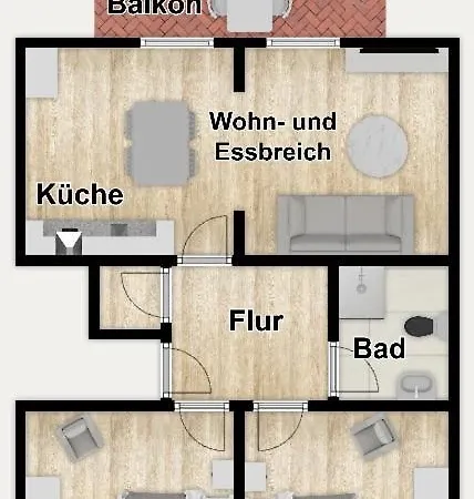Haus Christa 6 Apartment Wangerooge